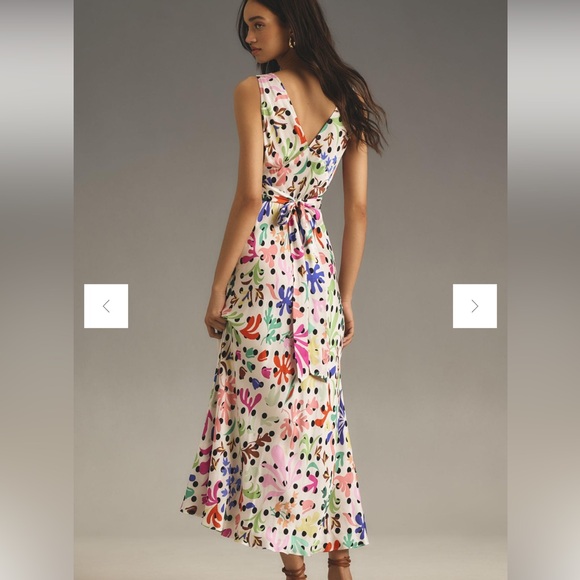 New with tags! RIXO Lauriane Sleeveless V-Neck Midi
Dress - Size Small - Picture 4 of 8